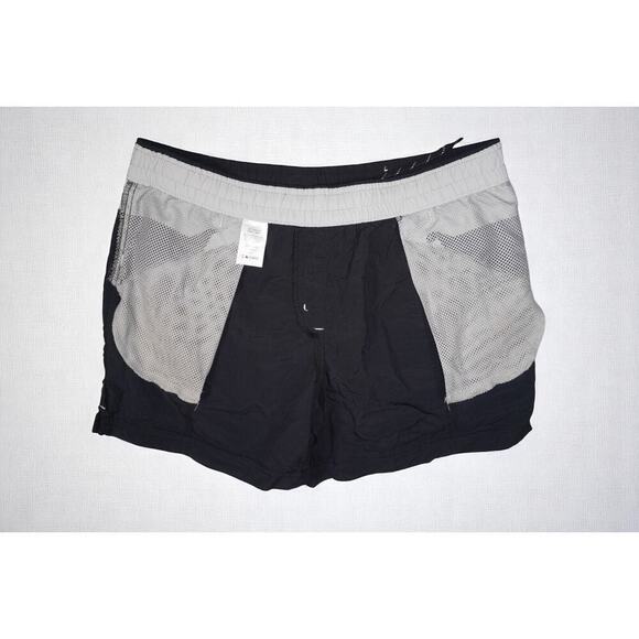 Columbia Men’s Swim Trunks Size L | Black Gray Drawstring Nylon Mesh Lined Board - Picture 6 of 11